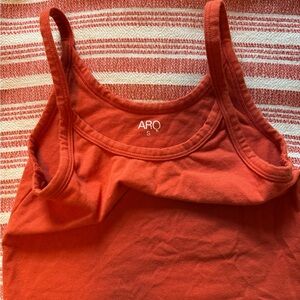 ARQ cropped tank in Cadmium, sz Small